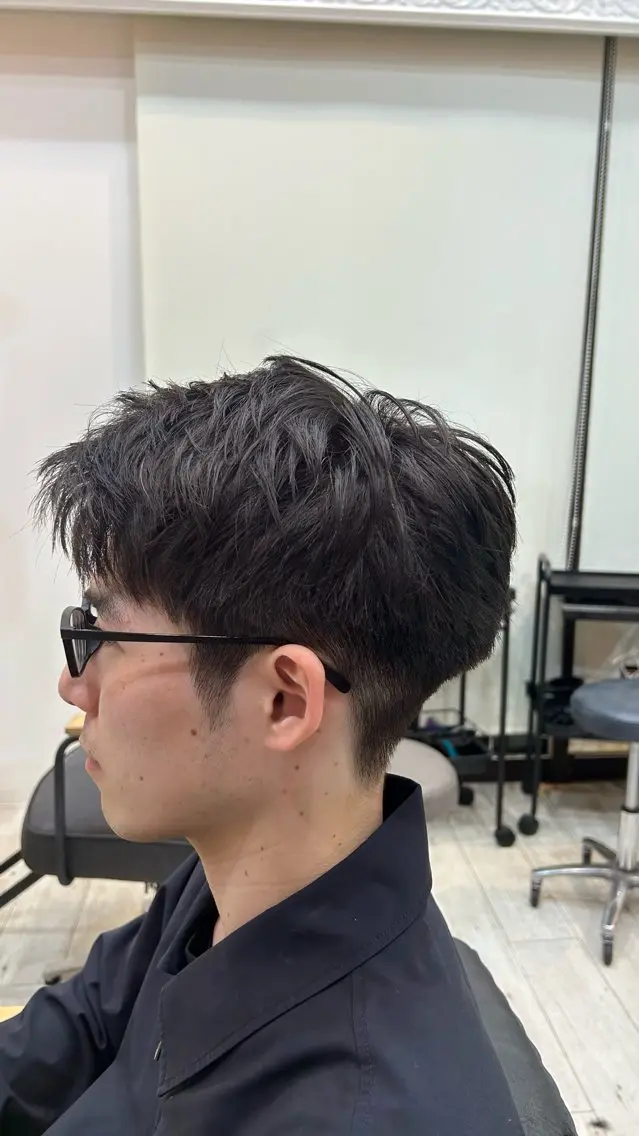 メンズ カット イシヅカ ココロのヘアスタイル