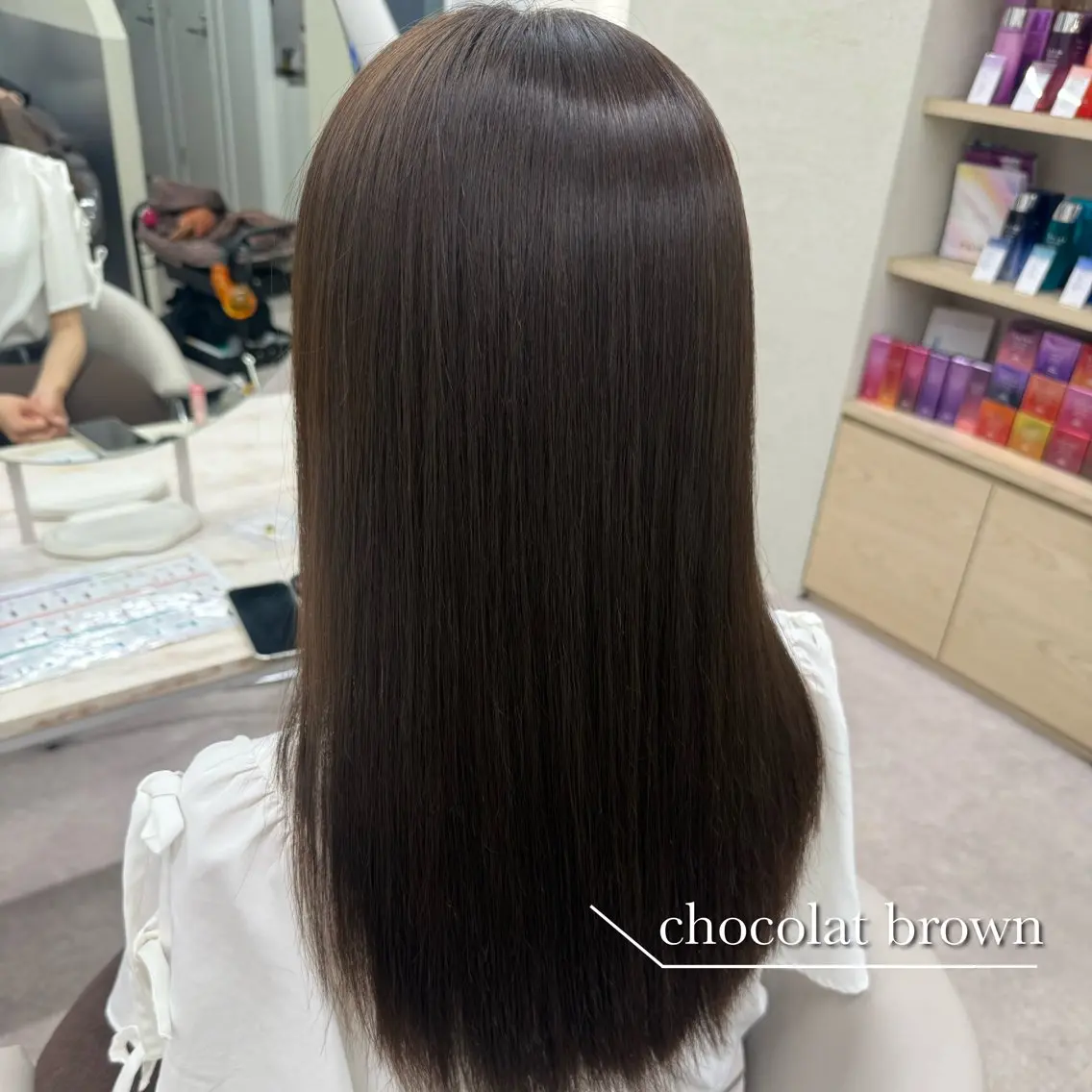 ロング カラー カット ヘアカラー トリートメント 美髪矯正/ベージュ カラー🧸綾里のヘアスタイル