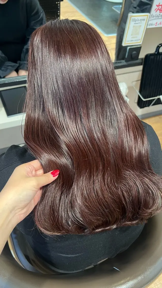 カラー ブラウンカラー レッドカラー カット ヘアカラー トリートメント インナーカラー♡ Nanakoのヘアスタイル
