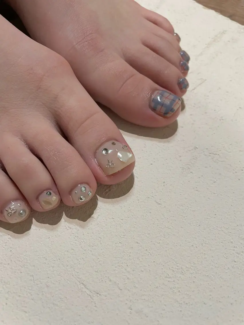 フット１０本アート　(オフ代込み)の写真