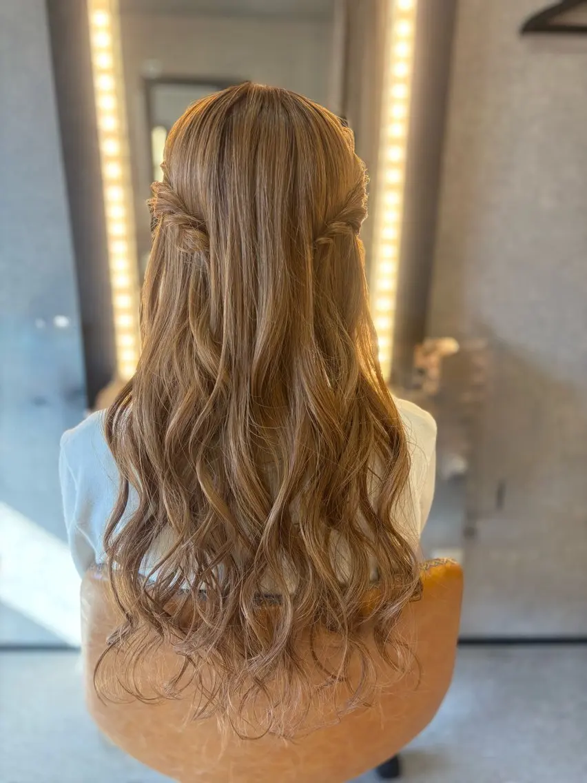 ロング ヘアアレンジ ヘアメイク スーのその他イメージ