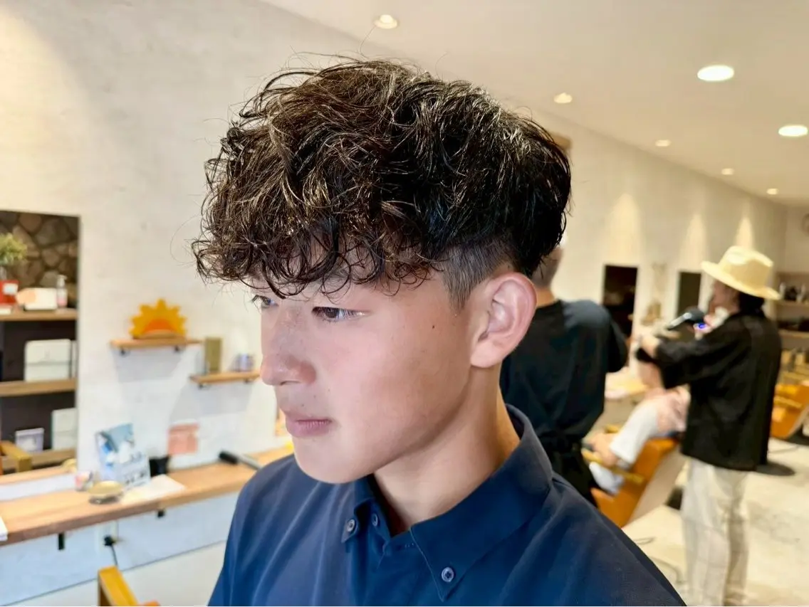 1日2人限定⚠️メンズカット＆スペインカールの写真