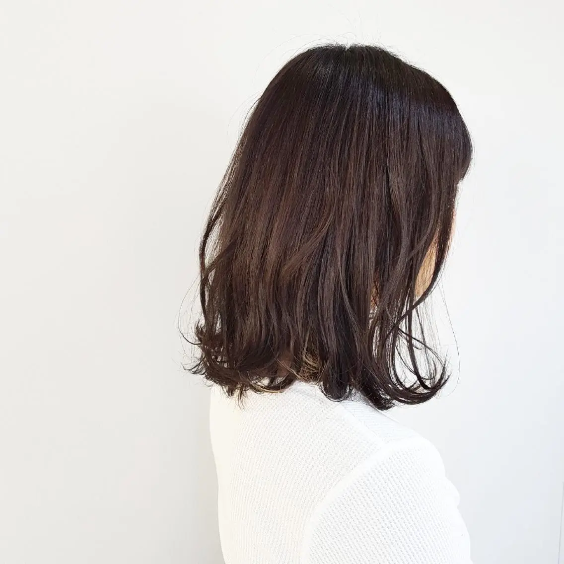 ミディアム カラー カット トリートメント 美髪⭐︎髪質改善 井上 康司のヘアスタイル
