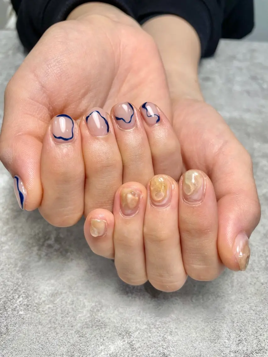 ネイル ハンドネイル nail salon Luanaのネイルデザイン