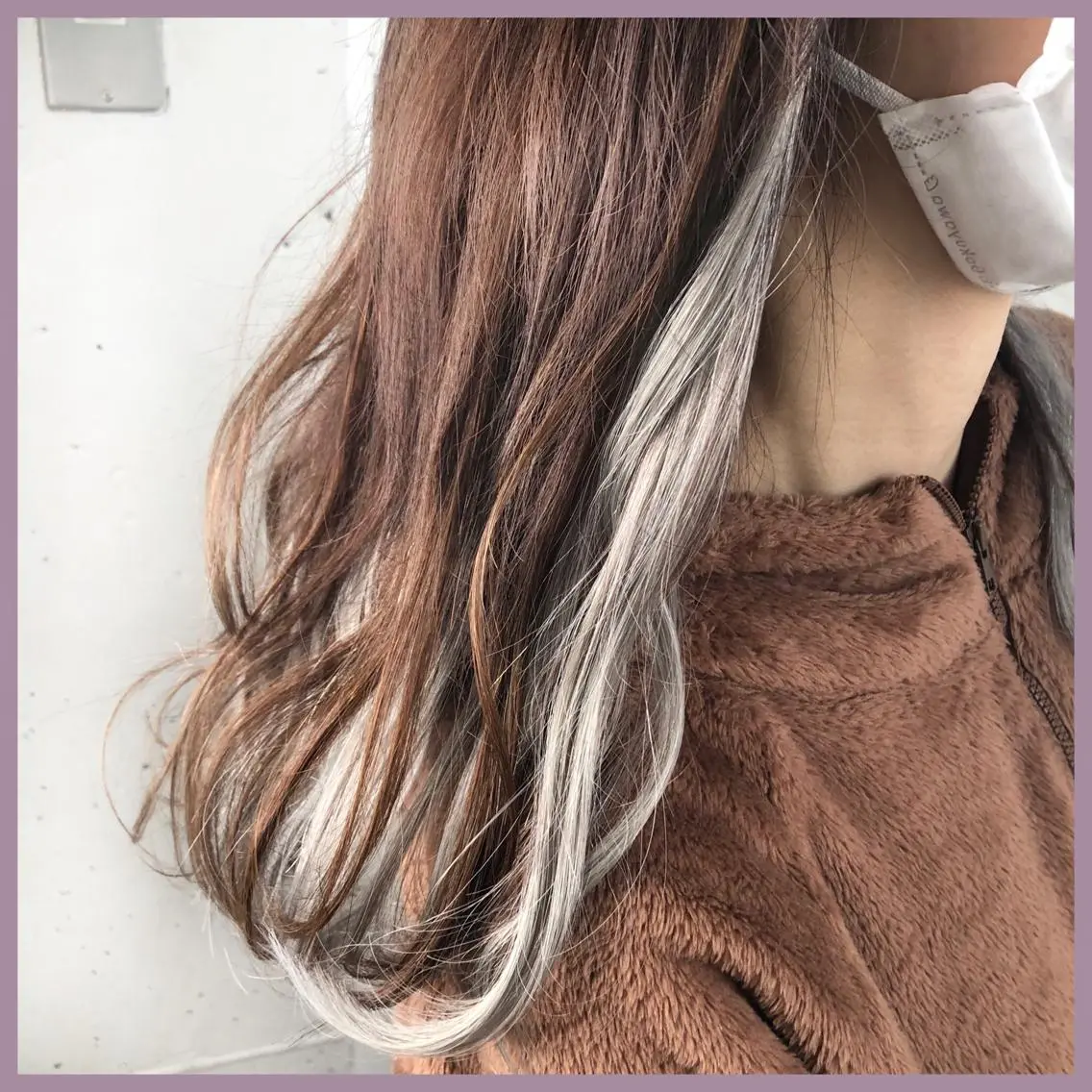 ロング カラー パーマ ヘアアレンジ 八巻 晴香のヘアスタイル