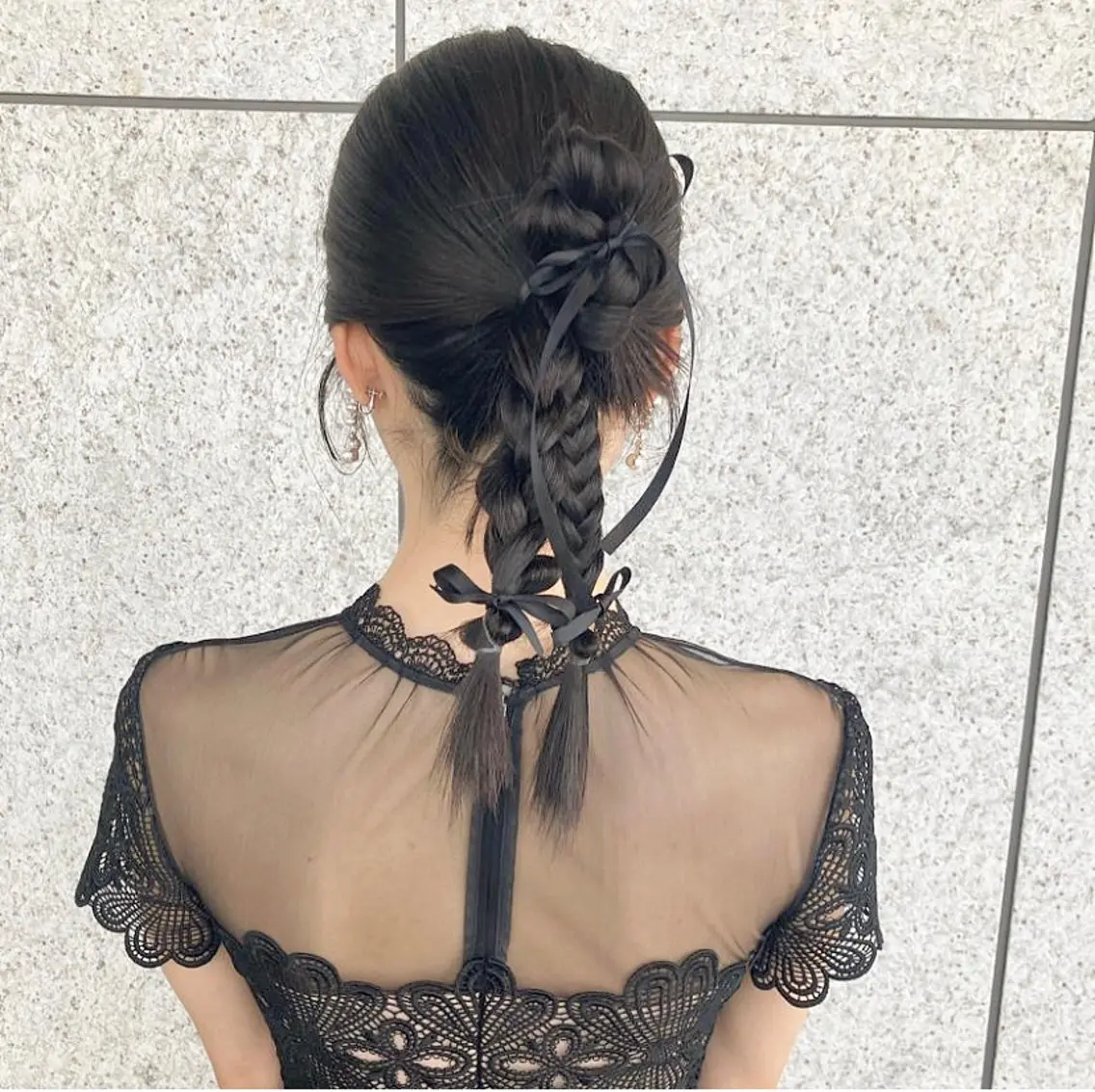 セミロング risa/恵比寿/ ヘアセットのヘアスタイル