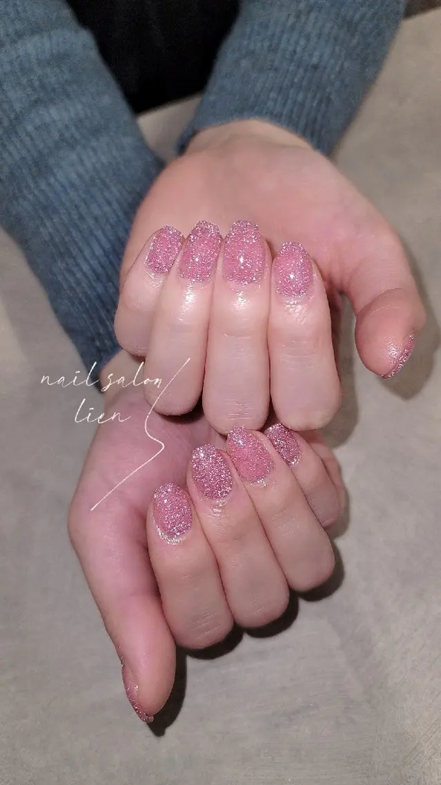 ネイル フラッシュネイル ハンドネイル プライベートサロン lienのネイルデザイン