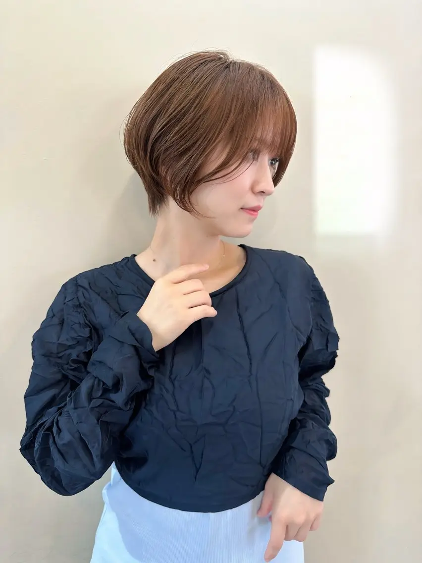 ショート ショートヘア 鎌倉 彩のヘアスタイル