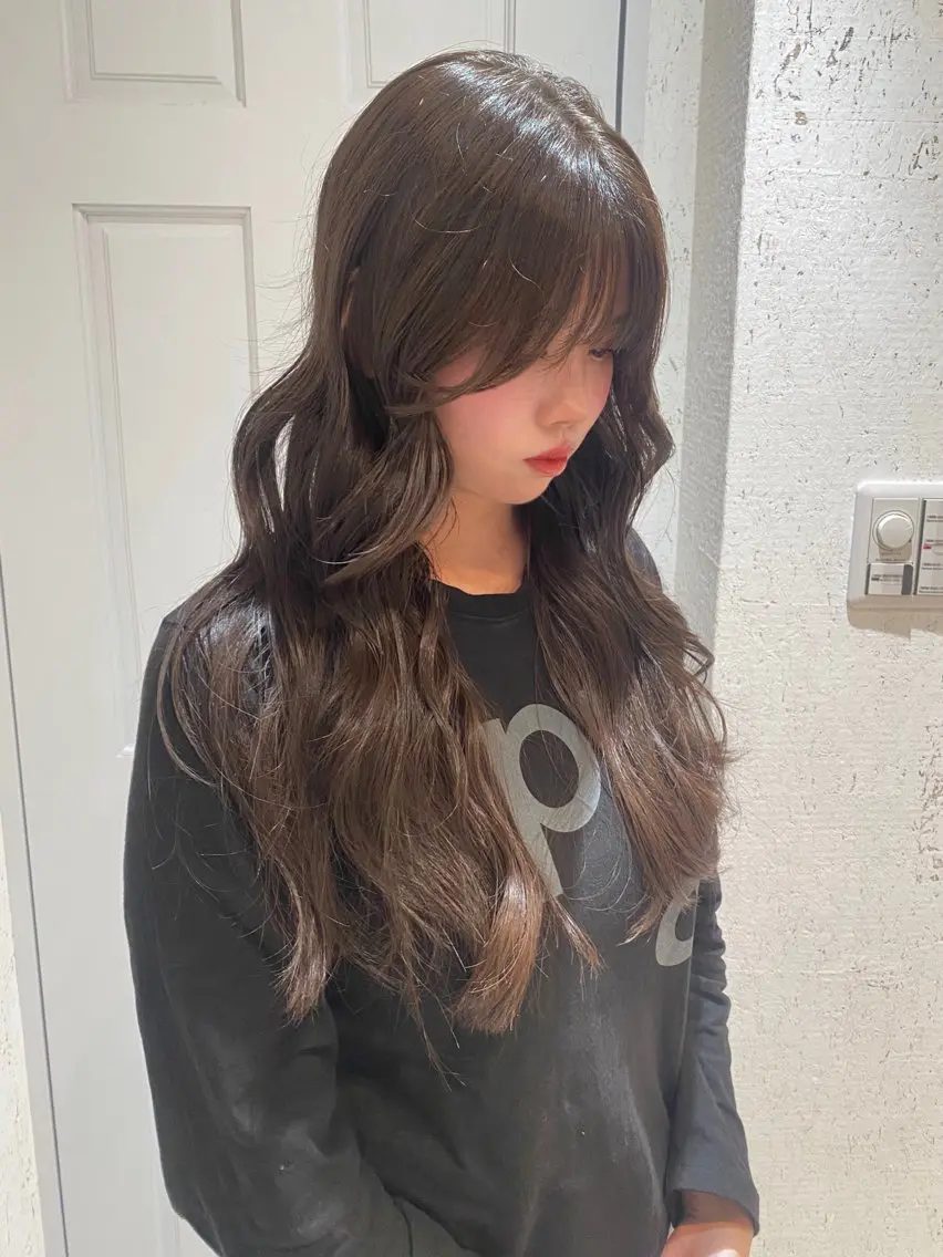 ロング カラー カット ヘアカラー トリートメント mai / linoah˚✧のヘアスタイル