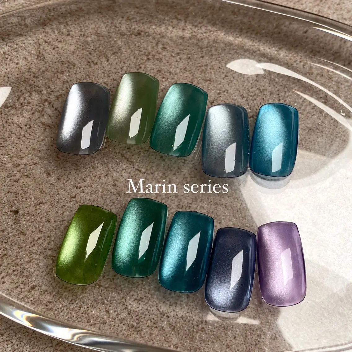 ネイル マグネットネイル marie nailのネイルデザイン