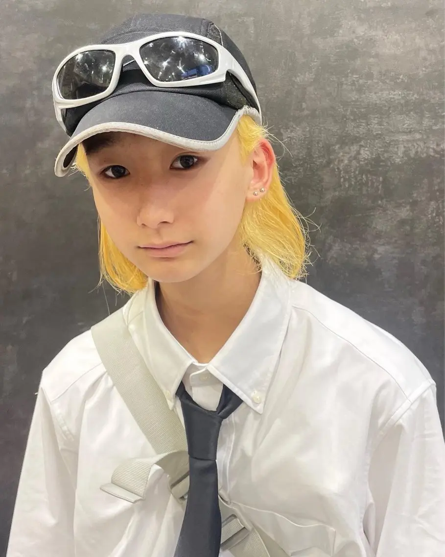カラー ブリーチ 透明感カラー ダブルカラー 髪質改善 ヘアカラー トリートメント Hina/縮毛矯正/ 髪質改善/艶カラーのヘアスタイル