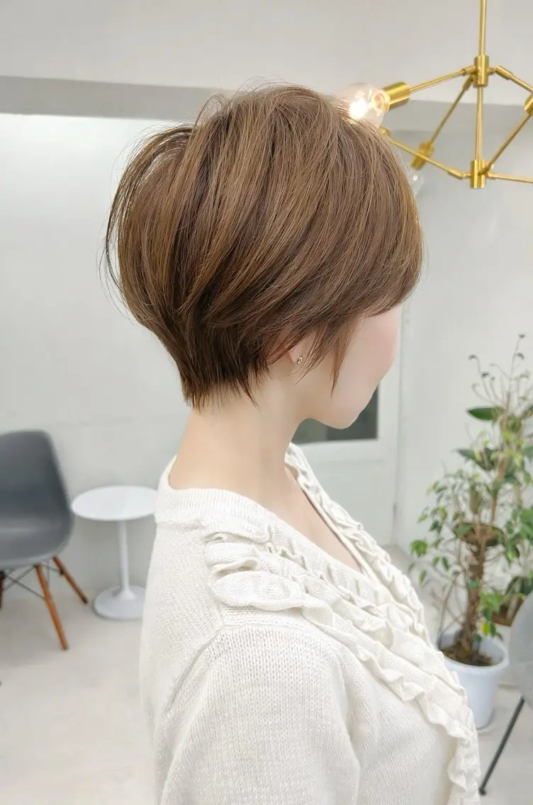 ショート カラー カット ヘアカラー トリートメント 表参道ショート・ボブ 特化/たかつのヘアスタイル