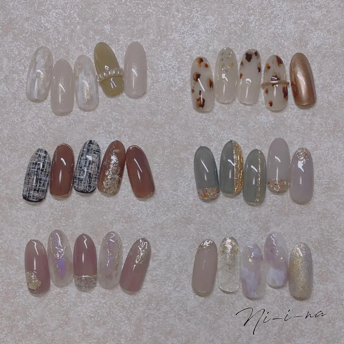 ネイル nail salon Ni-i-naのネイルデザイン