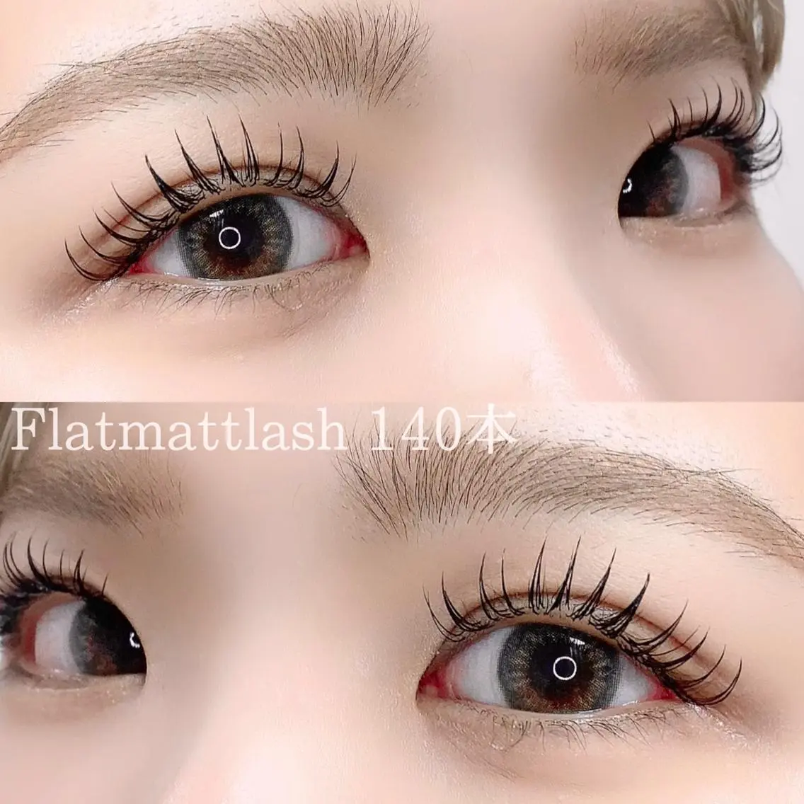 マツエク・マツパ フラットラッシュ マツエク eyelash "Koa"🕊🤎のマツエク・マツパデザイン