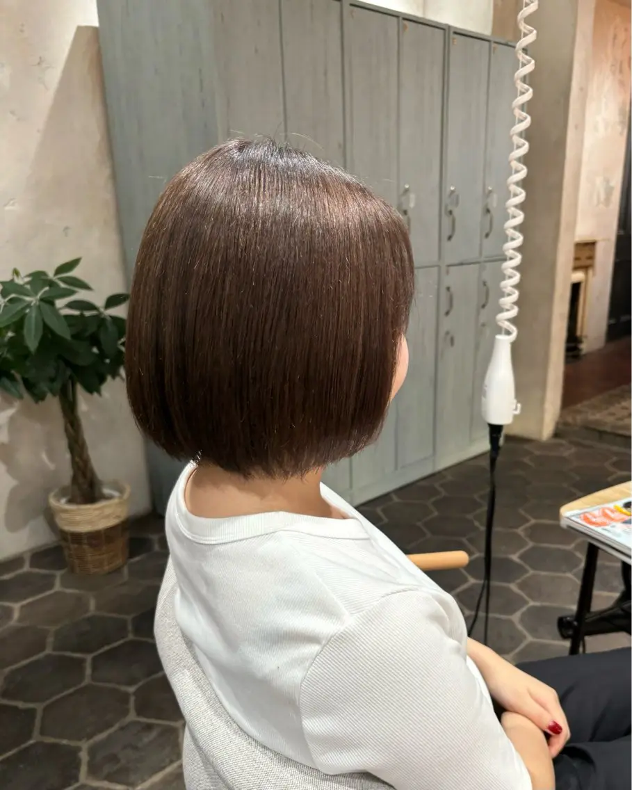 カラー トリートメント rio/ボブ /ブリーチカラー🫧のヘアスタイル
