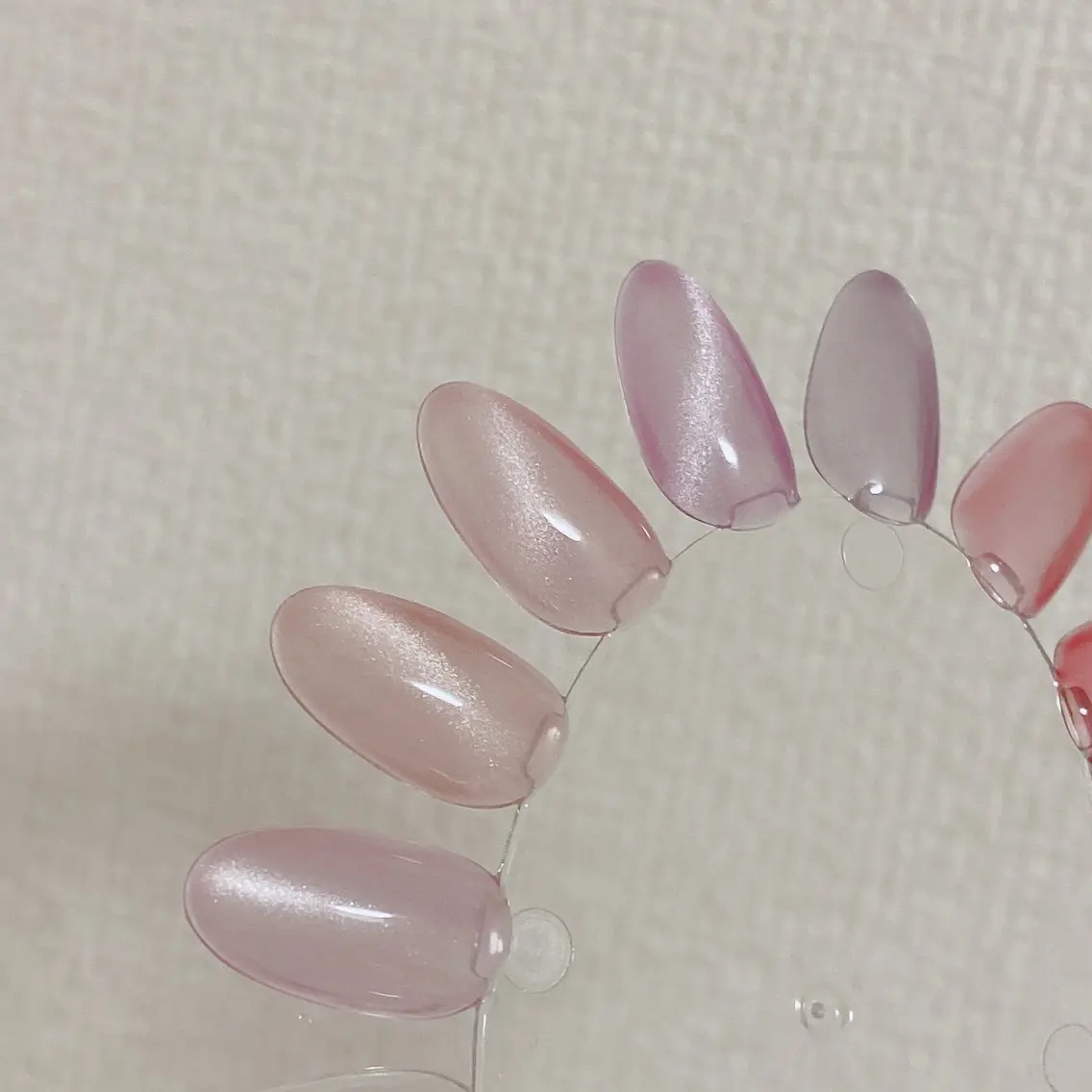 【片手だけやって欲しい方✨️】選べる🤍ワンカラーorマグネットor簡単ニュアンスアートorラメグラの写真