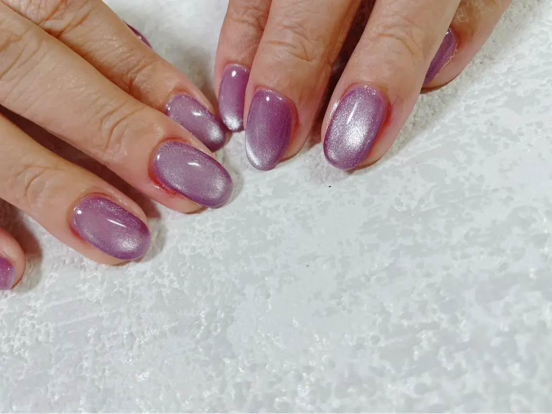 ネイル ジェルネイル キラキラネイル 韓国ネイル マグネットネイル メンズネイル kiki nail たまプラーザのネイルデザイン
