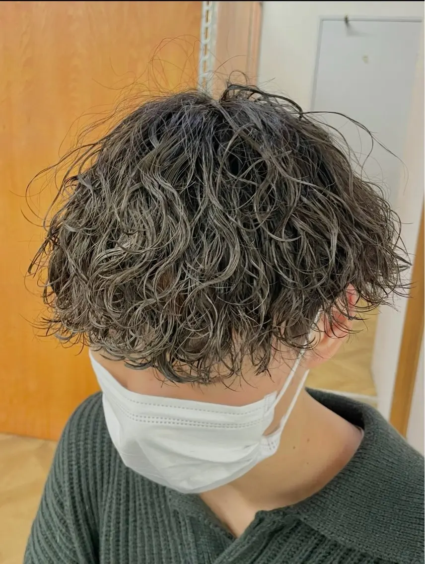 パーマ カット パーマ シャドウパーマ/立川 メンズ/コタロウのヘアスタイル