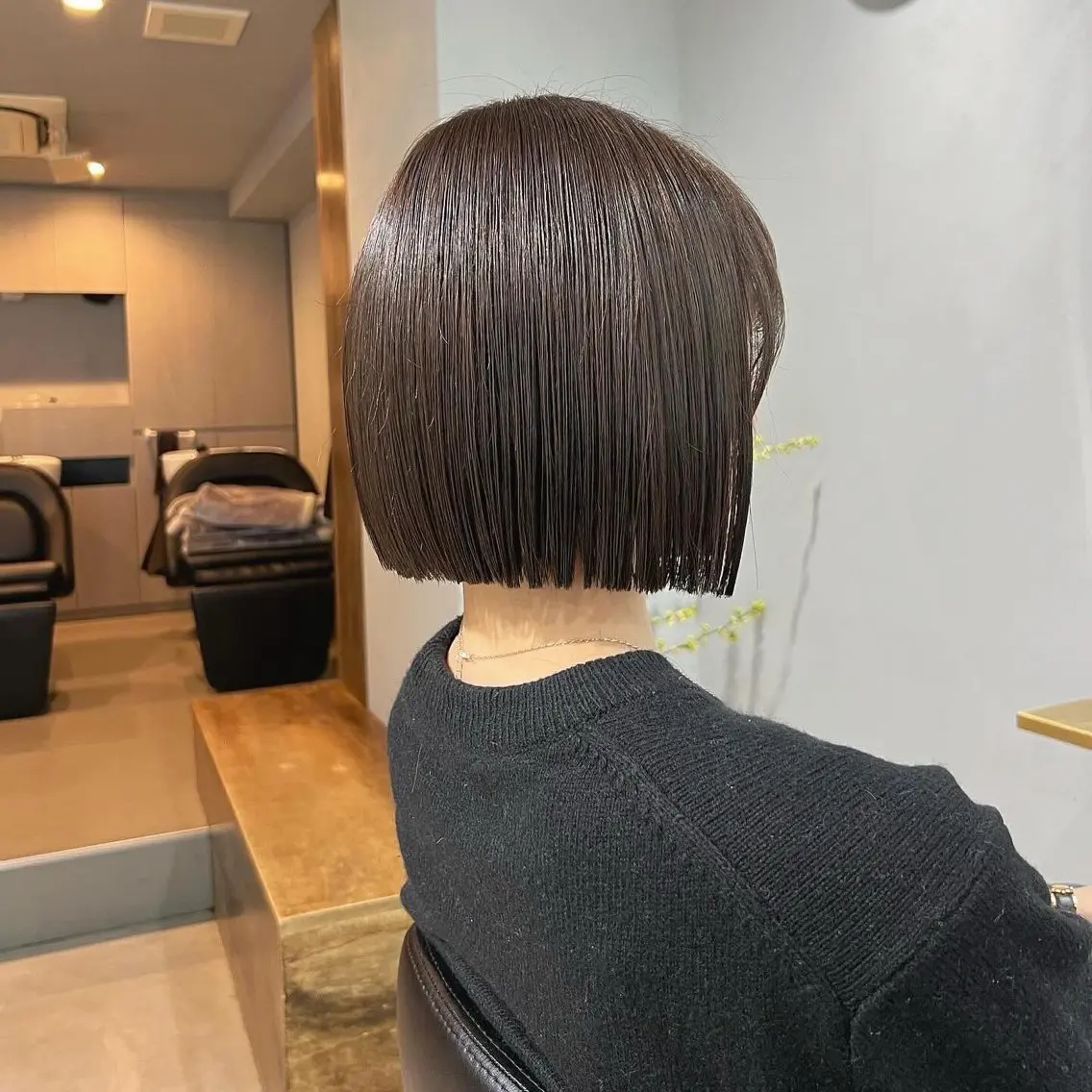 ショート カラー カット ヘアカラー トリートメント akane/ボブ /ブラウンベージュのヘアスタイル