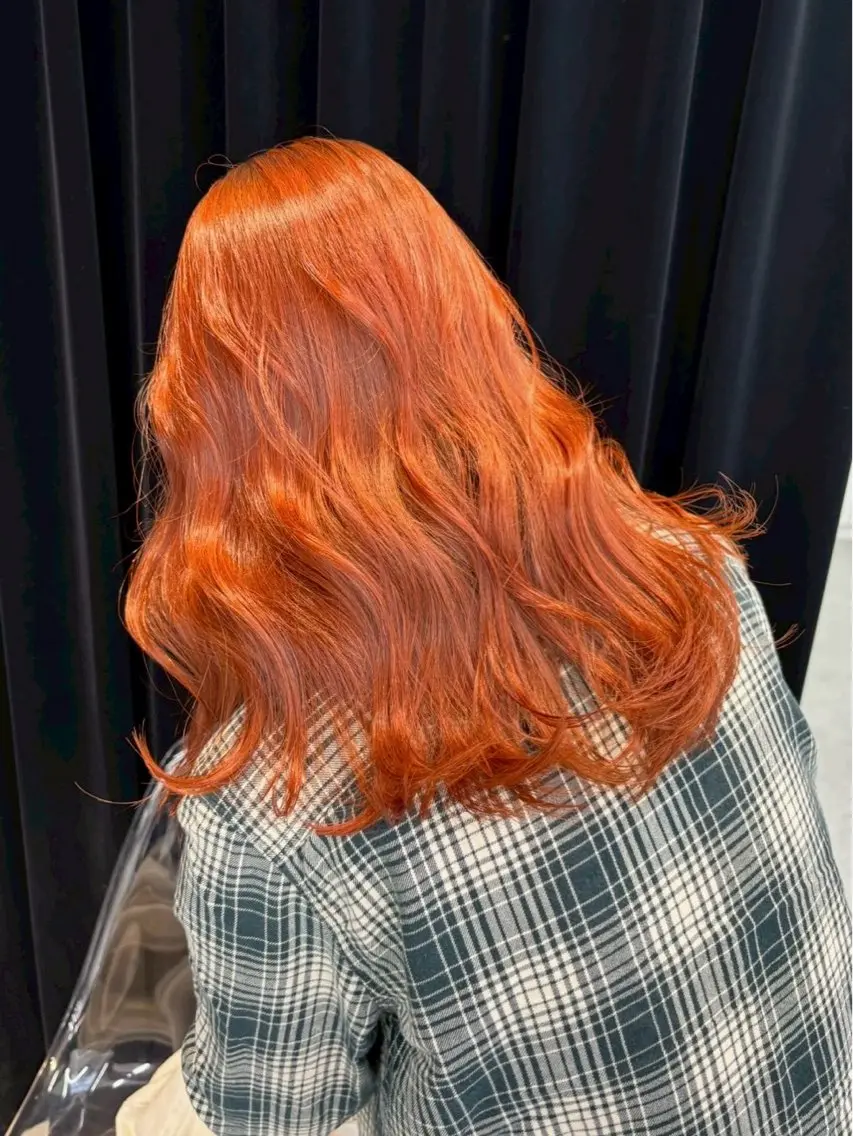 カラー 野内 柚那のヘアスタイル