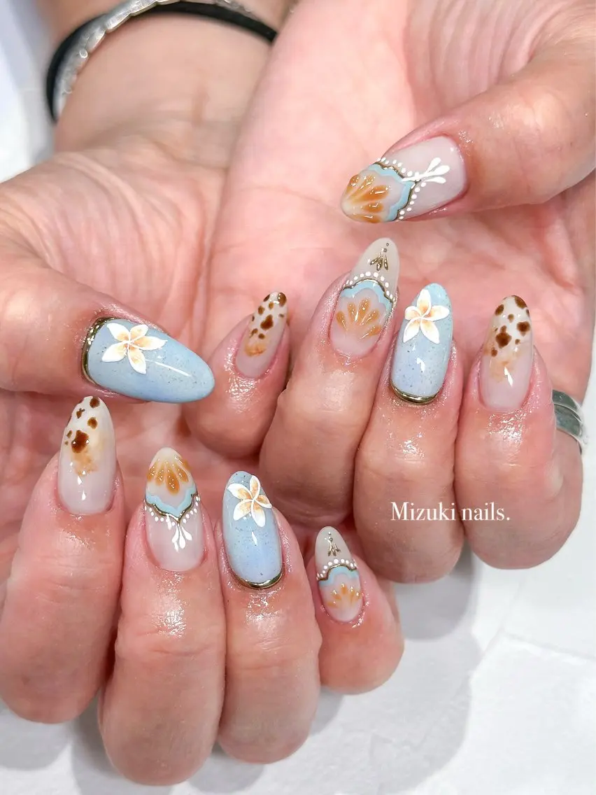 ネイル ハンドネイル ハンドケア 🕊 MIZUKIのネイルデザイン