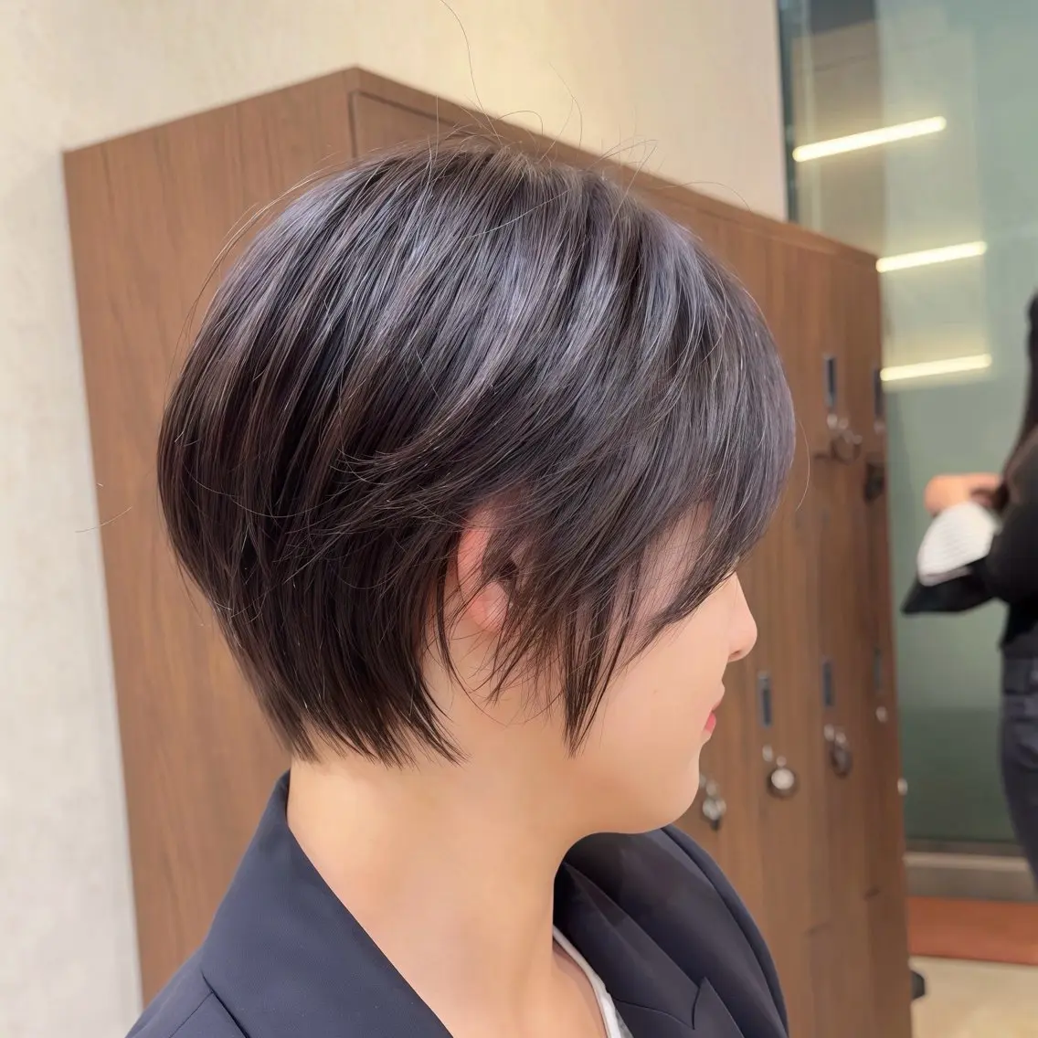 ショート 似合わせカット× 透明感カラーマリアのヘアスタイル