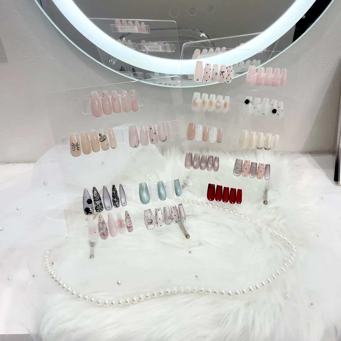 ネイル platinum doll栄 airiのネイルデザイン