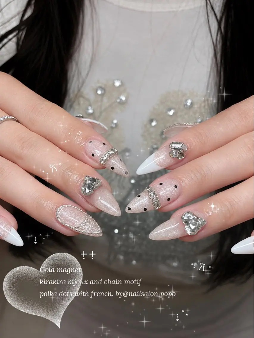 ネイル ドット マグネットネイル ハンドネイル nailsalon popoのネイルデザイン