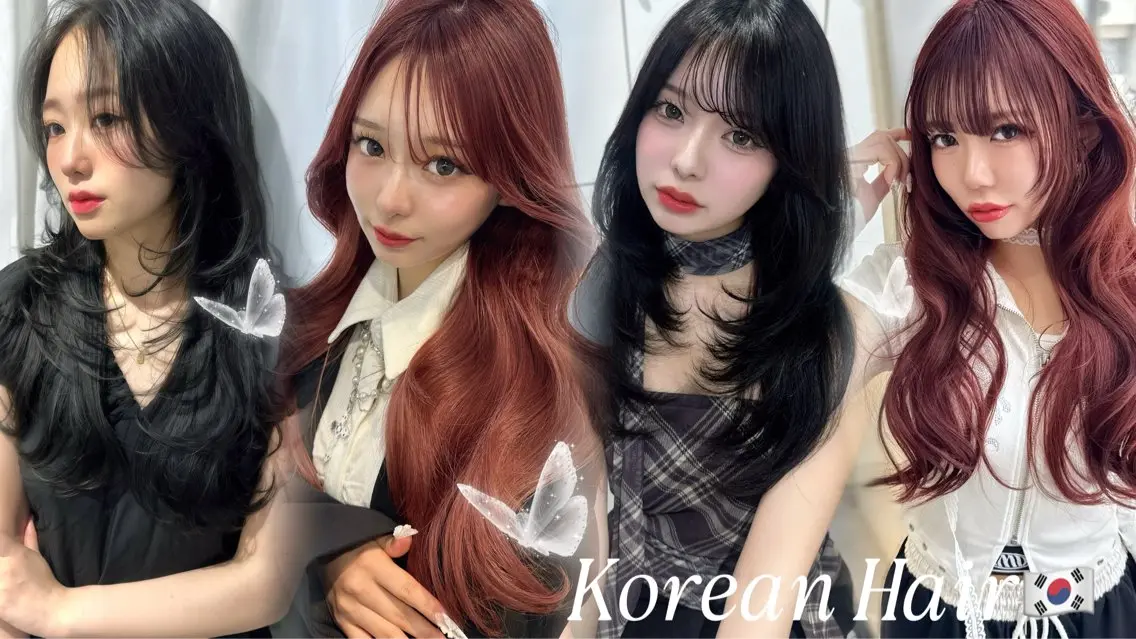 ロング カラー 韓国風ヘア カット ヘアカラー トリートメント 渋谷韓国レイヤー /SAYAKA🩶ᩚのヘアスタイル