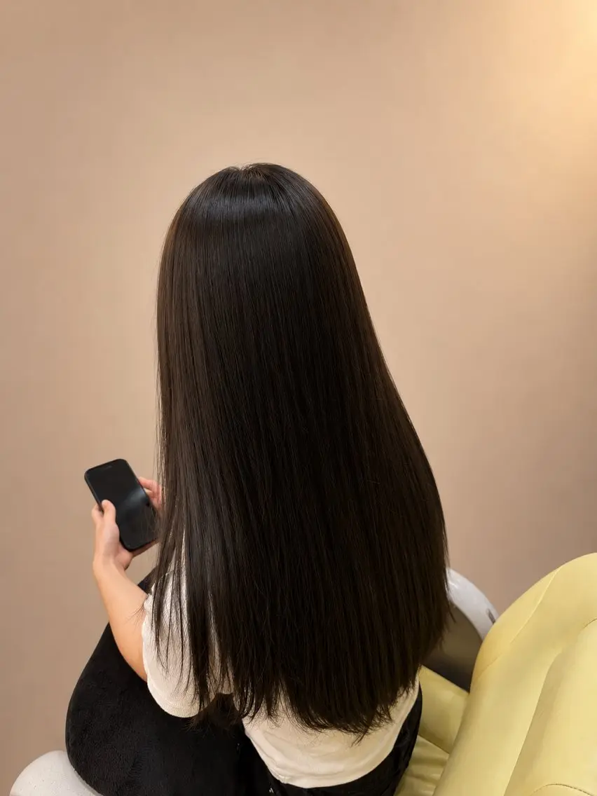 ロング カラー メンズ アッシュ ブルーカラー ブルーアッシュ ヘアカラー 田中 翔大のヘアスタイル