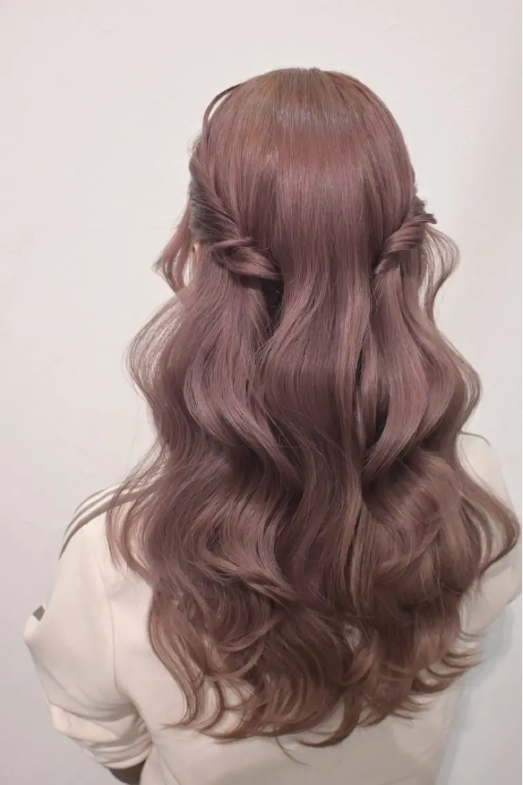 ヘアアレンジ ヘアセット Mikazuki オーナーTeradaのマツエク・マツパデザイン