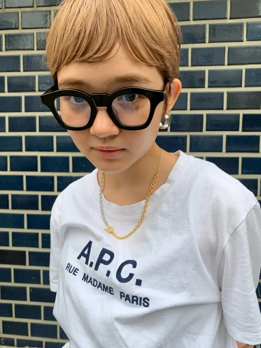 ショート 丸みショート ショートヘア 似合わせcut ◎ 倉橋実咲のヘアスタイル