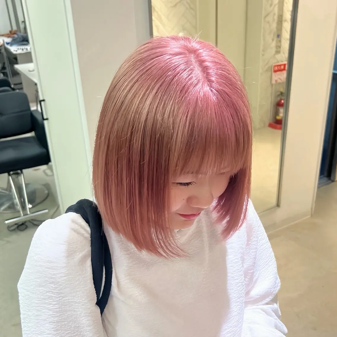 カラー ヘアカラー トリートメント EIGHT　樹梨 ／韓国ヘア🇰🇷のヘアスタイル