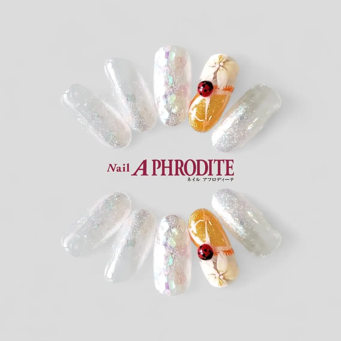ネイル ジェルネイル ニュアンスネイル スカルプネイル ソフトジェル ネイルチップ ハンドネイル Nail Aphroditeのネイルデザイン