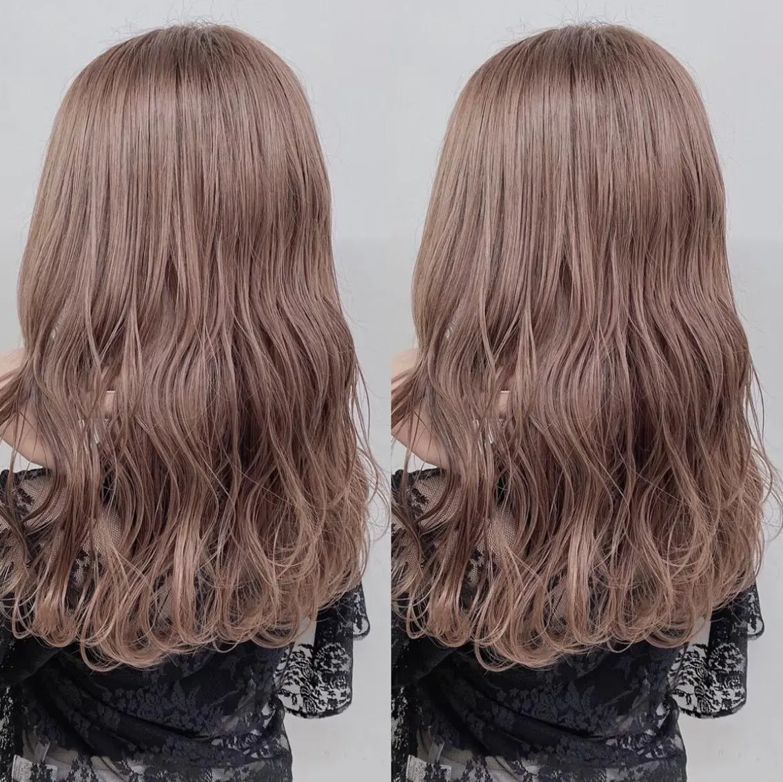 セミロング ヘアカラー トリートメント 顔周りレイヤー/新宿 /モテ艶カラー/航介のヘアスタイル