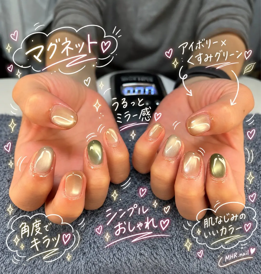 ネイル ハンドネイル MHR nailのネイルデザイン