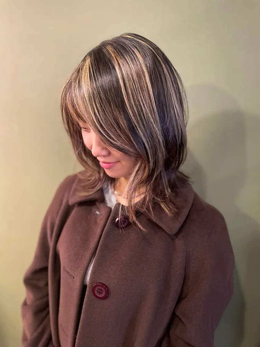 セミロング カラー PATH-hair. storeのヘアスタイル