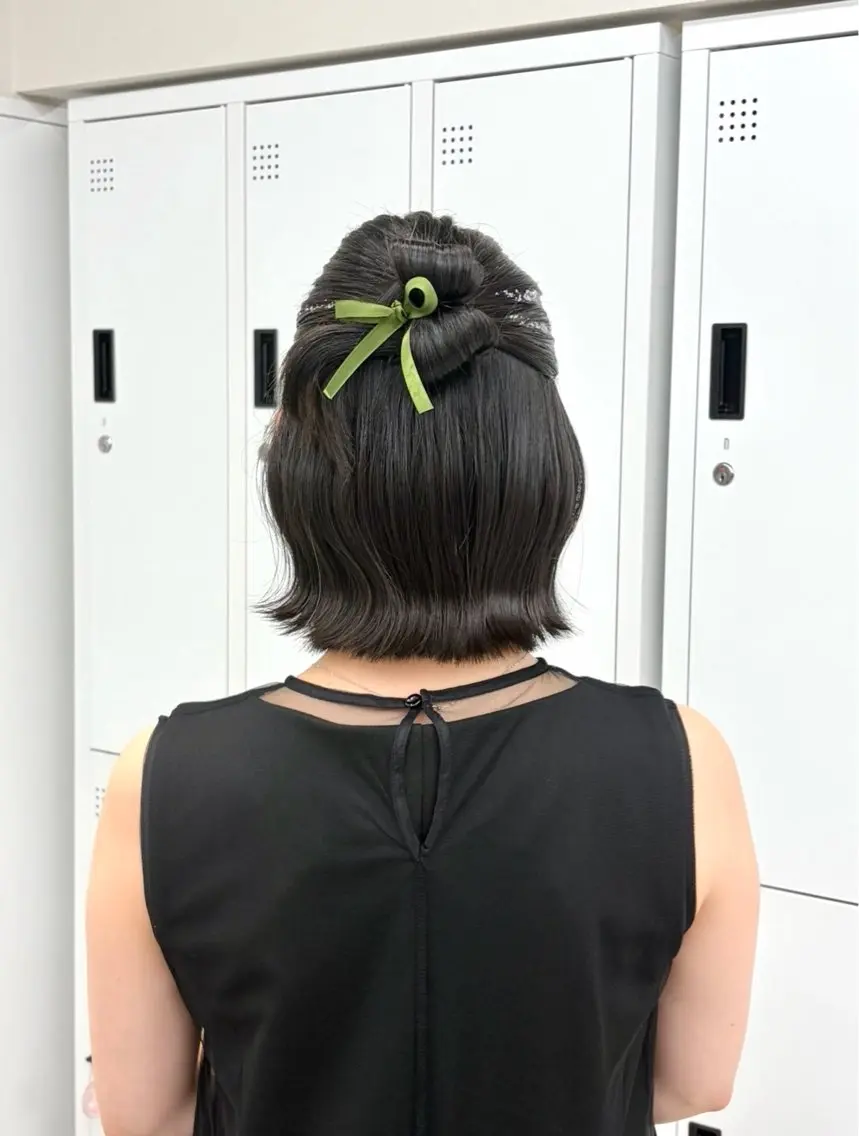 ミディアム ヘアセット エクステ|カラー| Futaba🎀♡のヘアスタイル