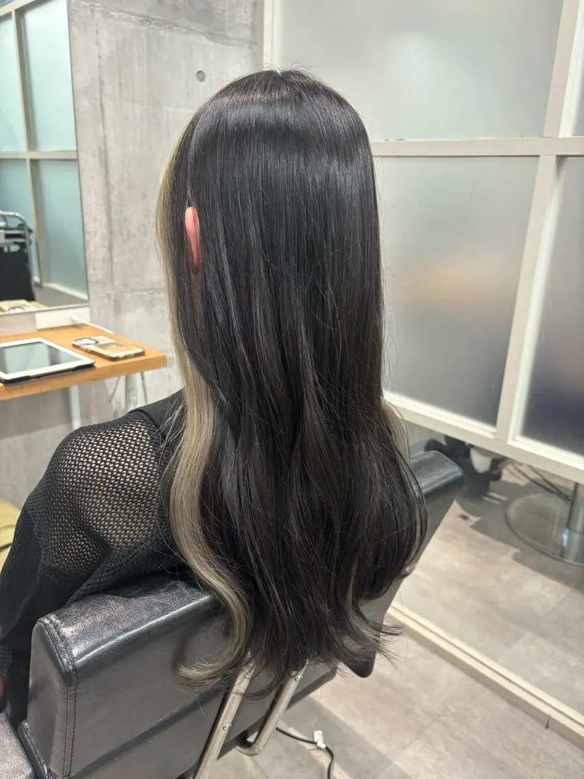 ロング カラー ヘアアレンジ ブリーチ トリートメント ヘアカラー トリートメント 🌷大澤ゆい🌷 stylistのヘアスタイル