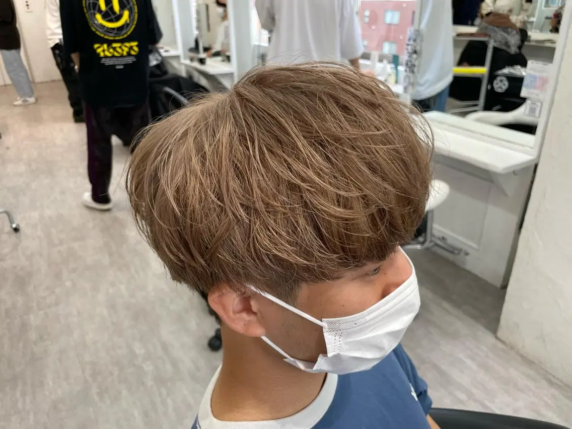 カラー メンズ カット ヘアカラー 町田No.1パーマ 特化✂︎小杉澪生のヘアスタイル