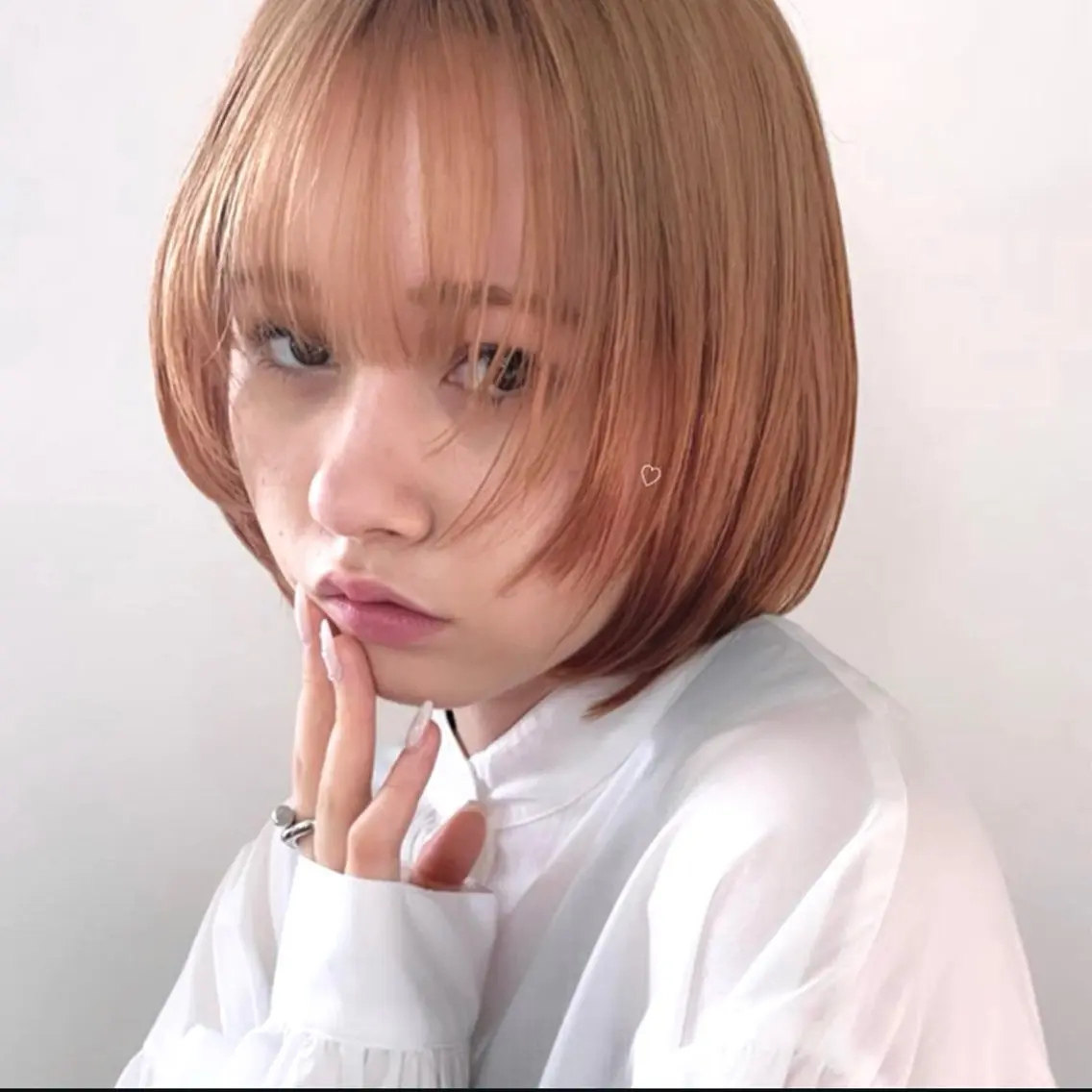 ショート カラー 松岡優菜／半個室♡ 似合わせカットカラーのヘアスタイル