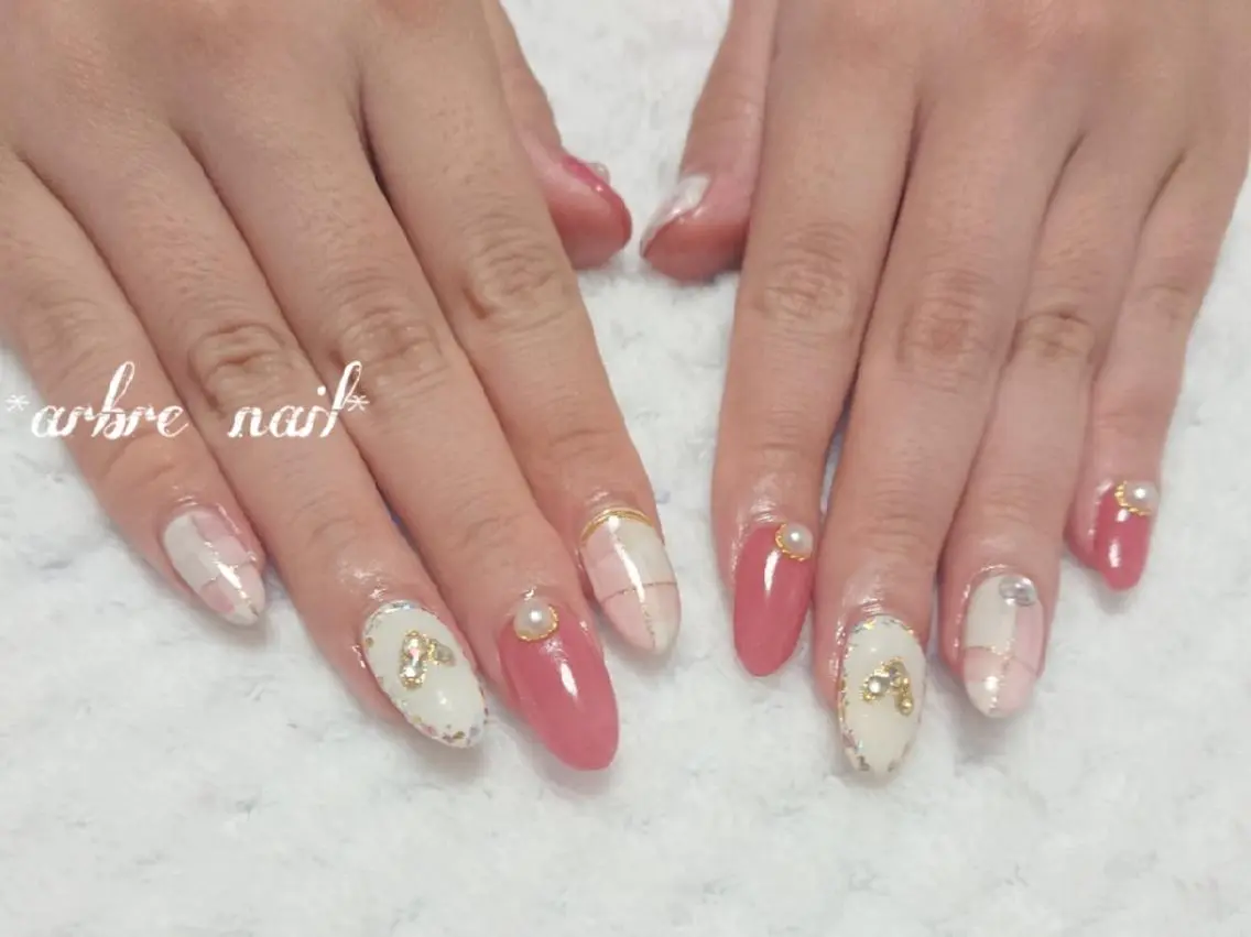 ネイル ✯.。 arbre  nail 。✯.のネイルデザイン