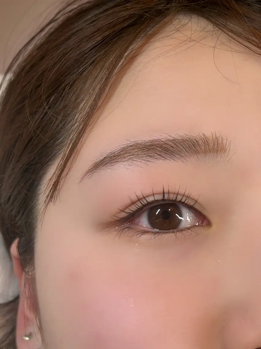 ☁️まつパ+眉セット🫧アイシャンプー&メイク仕上げ💞の写真