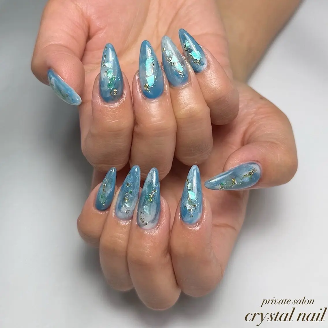 ネイル 夏ネイル Crystal Nailのネイルデザイン