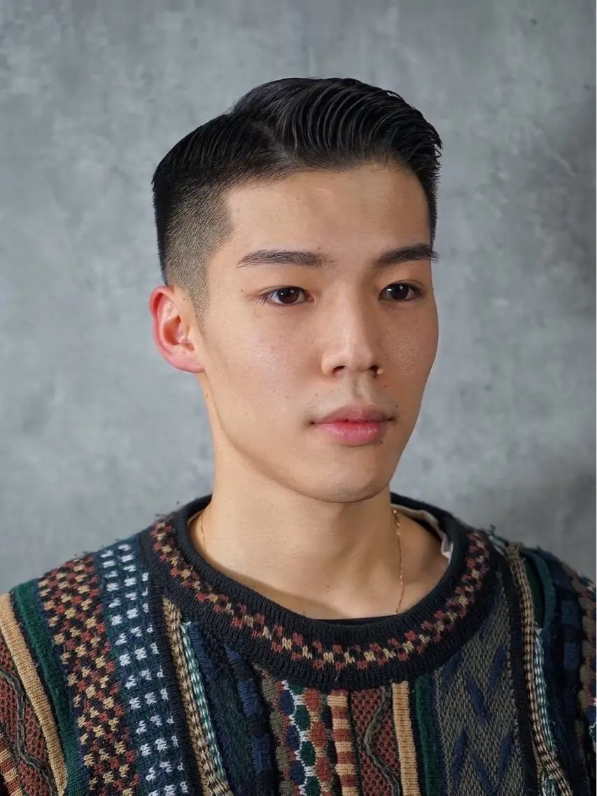 ショート アサノ ソウタのヘアスタイル