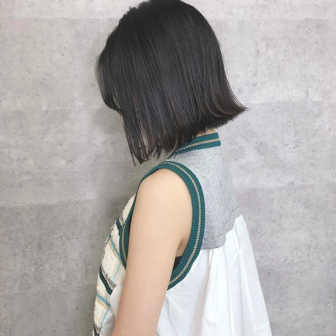 ショート カラー 髪質改善 中川 翔のヘアスタイル