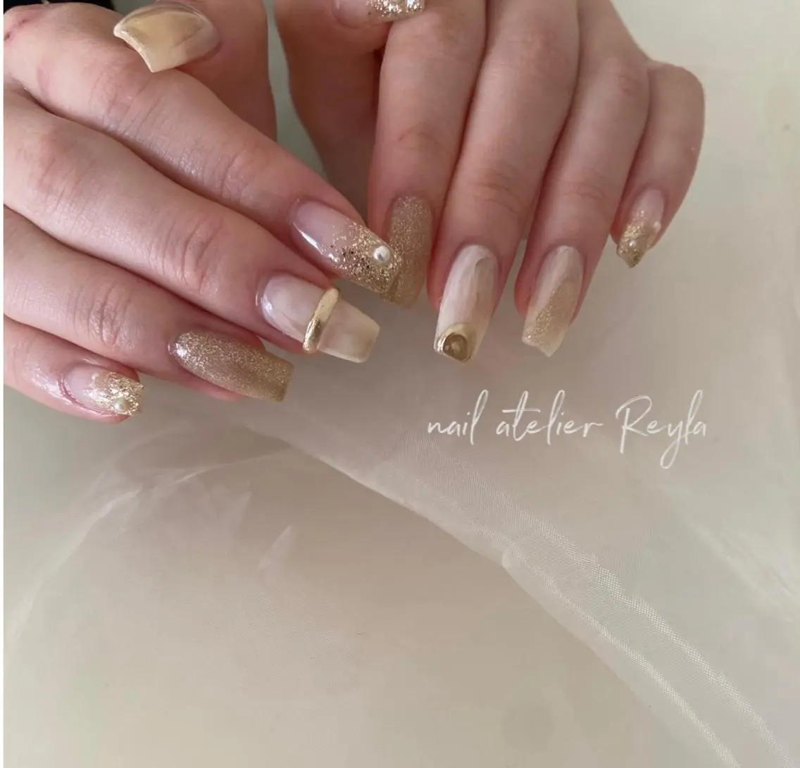 ネイル ハンドネイル atelier Reylaのネイルデザイン