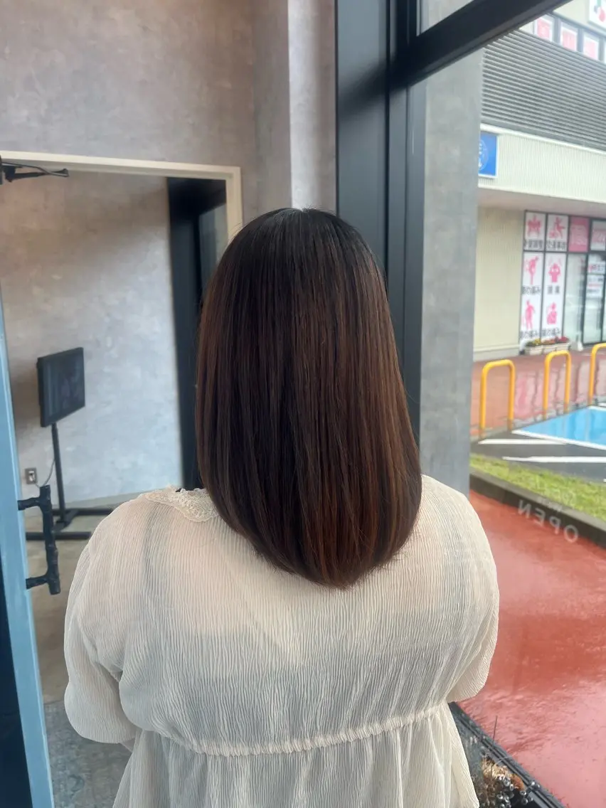 ミディアム 🤍佐藤 菜南🤍 /似合わせカットのヘアスタイル
