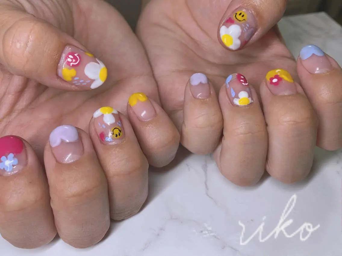 ネイル ハンドネイル riko nailのネイルデザイン