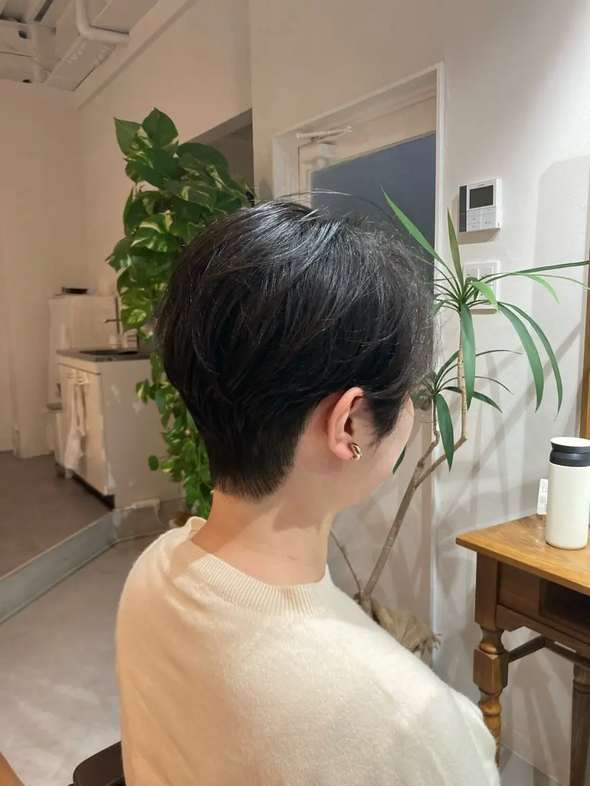 ショート カット 丹下 鐘太郎のヘアスタイル